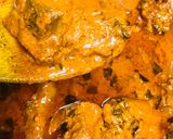 A picture of step 1 of Gravy chicken.
