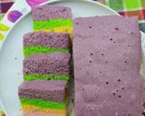 Foto langkah ke 11 dari resep 💜 Rainbow Cake Ekonomis~.