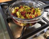 Une image de l'étape 6 de Compote de cerises et kiwis.
