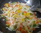 A picture of step 4 of Romancing The Rains, Indo - Chinese Sweet Corn Soup.