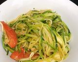 Hình bước làm 2 của món Ăn kiêng - Mì bí gồi (Keto, Lowcarb, Low calo)