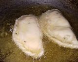 A picture of step 4 of Aalu k Samosay in 3 different Shape.