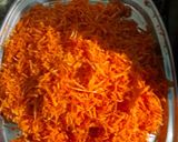 A picture of step 1 of Gajar pudding valentine day special 💝.