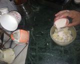 A picture of step 1 of Poha Cake.