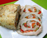 Foto del paso 12 de la receta: Arrollado de lomo de cerdo horneado (dietético)