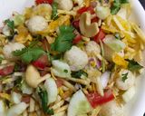 A picture of step 4 of Natkhat Sev bhelpuri.