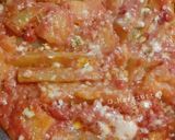A picture of step 5 of Trombetta Squash with Tomato and Potatoes.