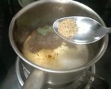 A picture of step 1 of Basil Tea.