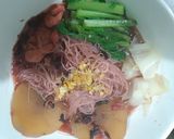 รูปขั้นตอนการทำที่ 5 ของ หมี่ซุปข้าวหมากแดงไข่ดาว 🍜 🍳