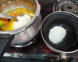 A picture of step 2 of Vegetable Kutki.