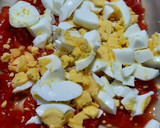 Foto del paso 2 de la receta: Tarta de pollo con morrón de lata y tomate