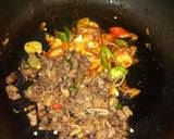 Sambal goreng cumi asin pete langkah memasak 4 foto