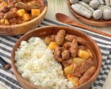 صورة لخطوة 13 من وصفة كفتة الأرز بالبطاطس واللحم 🥔🍖🇪🇬