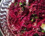 A picture of step 3 of Beetroot salad (kosimbira).