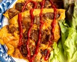 รูปขั้นตอนการทำที่ 10 ของ ไข่ทอดหน้าหมู