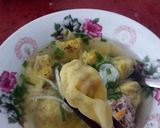 Hình bước làm 9 của món Hoành thánh