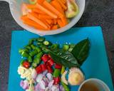 Sour Spicy Beef Soup (Asem Asem Daging) recipe step 2 photo