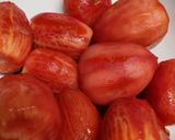 Foto del paso 2 de la receta: Crema fría de tomate y cerezas