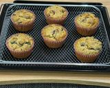 A picture of step 12 of Cranberry Oatmeal Muffins.