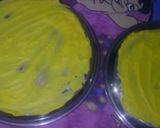 A picture of step 3 of Besan khandvi.