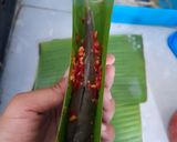 Foto langkah ke 2 dari resep Ikan bakar metode pepes.