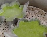 Foto langkah ke 6 dari resep Bingka Pandan Kukus Mon 3'A.