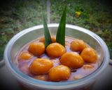 Foto langkah ke 7 dari resep Bubur Candil Labu Kuning.