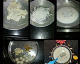 A picture of step 1 of Dhoodh gonthia.