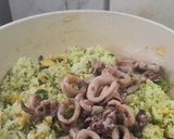 Foto langkah ke 6 dari resep Nasi Goreng Cumi Cabe Ijo.