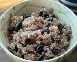 A picture of step 5 of Black Bean Rice.