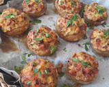 Foto del paso 5 de la receta: Champiñones rellenos de carbonara