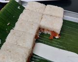 Foto langkah ke 3 dari resep Lemper Abon Potong.