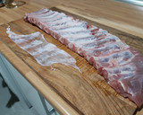 Foto del paso 1 de la receta: Costillas de cerdo con salsa barbacoa-miel