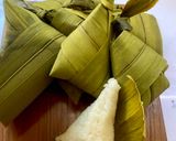 Foto langkah ke 5 dari resep Lupis Daun Pandan.