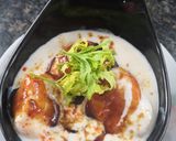 A picture of step 8 of Dahi vada.
