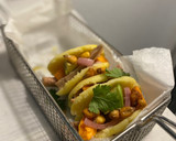Foto del paso 6 de la receta: Mini arepas con falso ceviche de atún