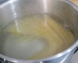 Foto del paso 10 de la receta: Espaguetis en salsa cremosa sin nata