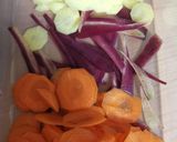 Halloween-Apfel- Möhrensalat🍎🥕 Rezeptschritt 2 Foto