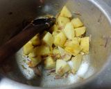 A picture of step 1 of Mixed rice.