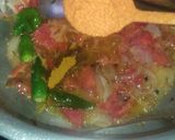 A picture of step 4 of Aloo tahiri.