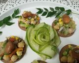 A picture of step 9 of Marie beans snack.