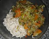 Foto del paso 3 de la receta: Soufflé de verduras y pollo