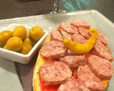 Foto del paso 4 de la receta Medio llonguet con tomate y butifarra blanca