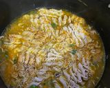A picture of step 3 of Maggi man-chow soupy noodle 🍜.