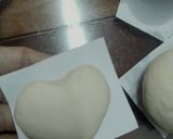 Hình bước làm 3 của món Bánh bao sữa tươi và nhân đậu đen