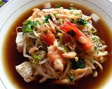 Foto langkah ke 8 dari resep Lontong mie Suroboyo.