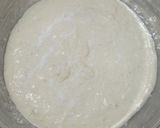 Foto langkah ke 2 dari resep Blue-Orange Sprinkles Sourdough Bread.