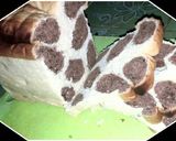 Foto langkah ke 11 dari resep Giraffe print loaf bread (roti tawar motif jerapah).