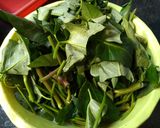 Foto langkah ke 1 dari resep Sayur Bobor Kangkung.