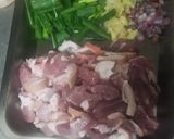 Hình bước làm 1 của món Thịt lợn kho khô